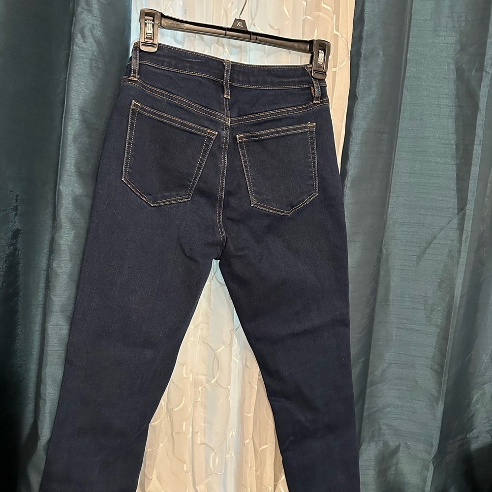LOFT Dark Blue High Rise Skinny Women's Jeans - Picture 5 of 5